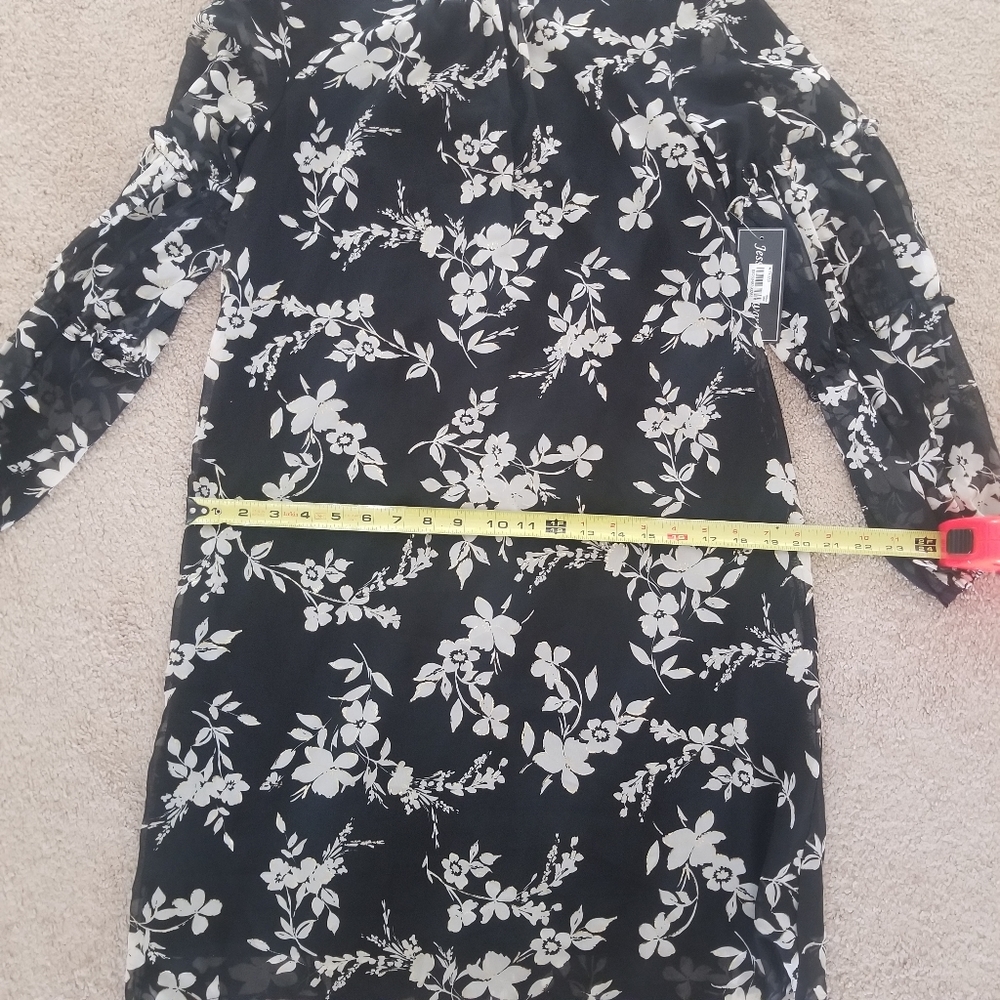 Jessica HowardFloral Chiffon Ruffle Dress 8 - Picture 11 of 11